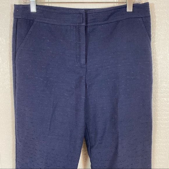 NEW Trina Turk Blue Jet Stream Ruffle Pants - Picture 2 of 12